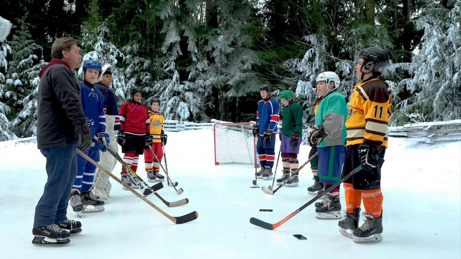 The Mighty Ducks: Game Changers : Pond Hockey