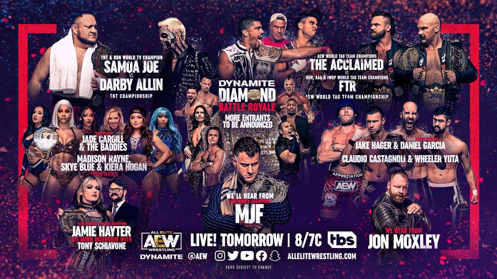 All Elite Wrestling: Dynamite : Grand Slam World Title Eliminator Tournament