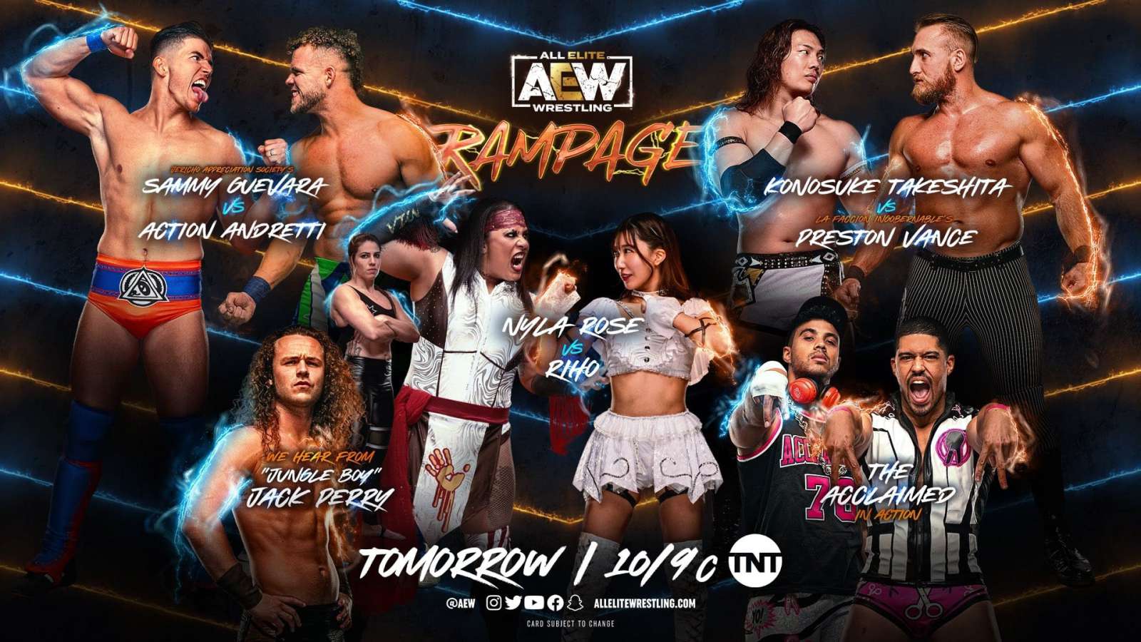 All Elite Wrestling: Rampage : The Road to AEW Full Gear 2023 Begins